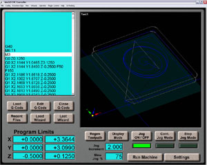 3 Axis Router Screen